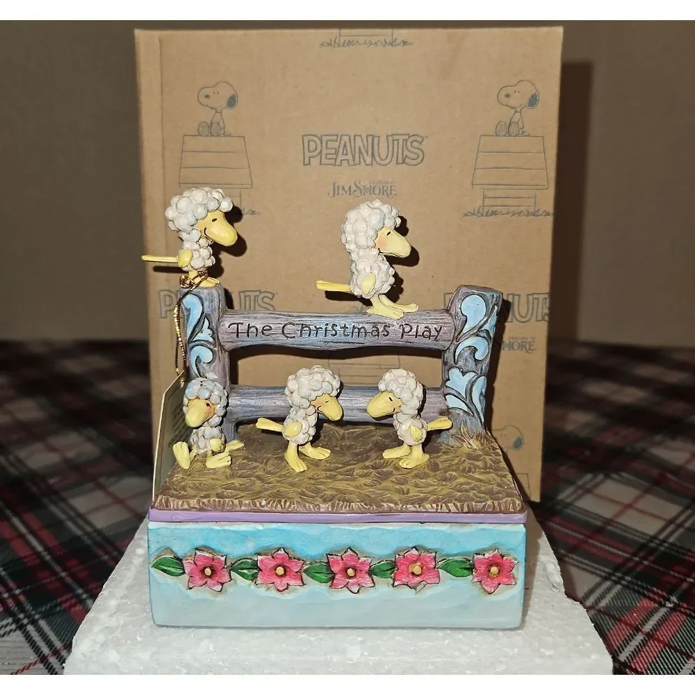 Jim Shore Peanuts Music Box 